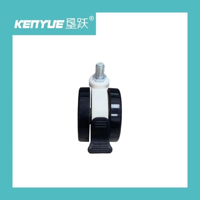 Bánh xe đẩy 3 inch màu đen cho máy y tế bệnh viện cho bệnh viện
