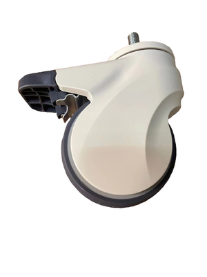 Bánh xe đẩy giường bệnh viện ABS TPR 4/5 inch 100mm Stem