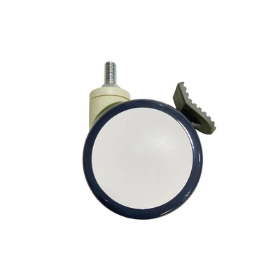 Bánh xe y tế Bánh xe có ren phanh Bánh xe Caster im lặng cho giường bệnh viện