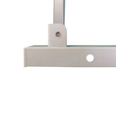 Lan can hợp kim nhôm năm tốc độ mới Lan can giường bệnh màu trắng xanh lam