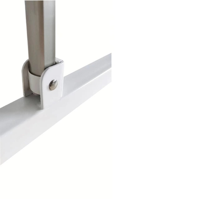 Lan can hợp kim nhôm năm tốc độ mới Lan can giường bệnh màu trắng xanh lam