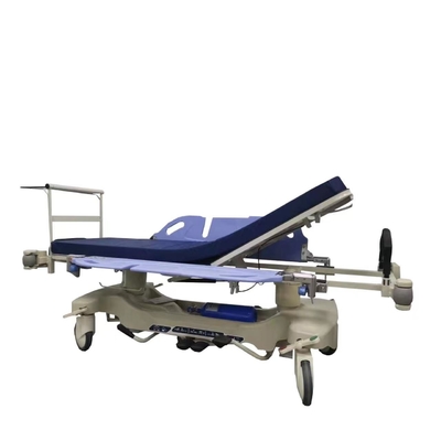 Xe đẩy Cáng cấp cứu Bệnh nhân Bệnh viện Long Life Màu xanh lam