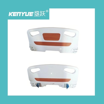Táp đầu giường chất liệu nhựa PP hai màu chống va đập bánh xe chuyên dùng cho bệnh viện