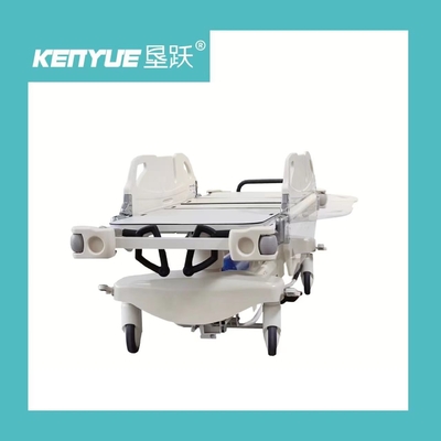 Xe cấp cứu y tế bệnh viện với bảng điều khiển thủy lực