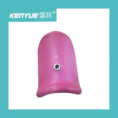 Giường phụ sản Bệnh viện Bọt xốp PU Chỗ để chân Màu hồng Phụ kiện giường giao hàng