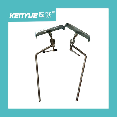 Bạc trắng chân sắt Phần còn lại bằng kim loại Vật liệu kim loại y tế cho giường bệnh viện
