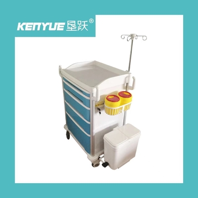Nội thất y tế nhựa ABS xe cứu thương bệnh viện xe cứu thương màu xanh