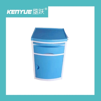 Bệnh viện có thể di chuyển ABS Bàn đầu giường y tế Tủ ngăn kéo với bốn bánh xe