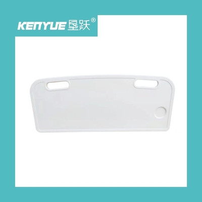 Không độc hại ABS Phụ kiện giường bệnh viện có thể trượt được ABS Bàn khay trên giường