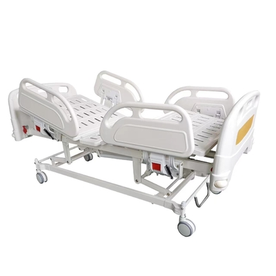 Giường điều dưỡng điện hai chức năng có thể điều chỉnh màu trắng cho bệnh viện