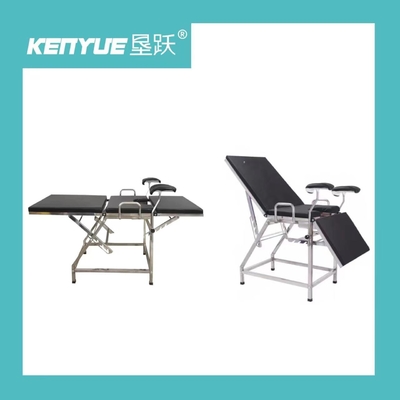 Giường giao hàng bệnh viện bằng thép không gỉ 304 Giường khám phụ khoa đơn giản
