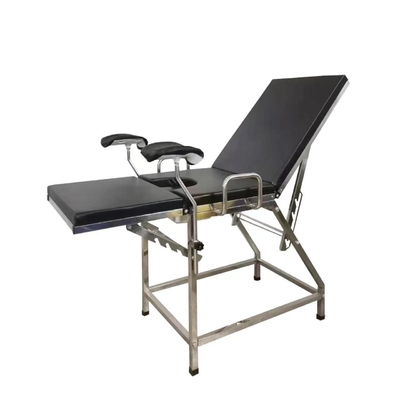 Giường giao hàng bệnh viện bằng thép không gỉ 304 Giường khám phụ khoa đơn giản