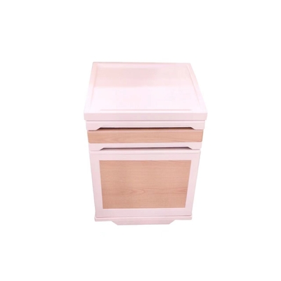 Vật liệu ABS cột thép đầu giường bàn hai màu bệnh viện chuyên dụng