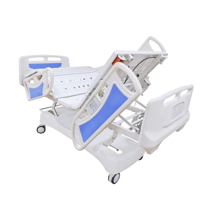 Nội thất bệnh viện Giường điều dưỡng điện Blue Năm chức năng có thể điều chỉnh