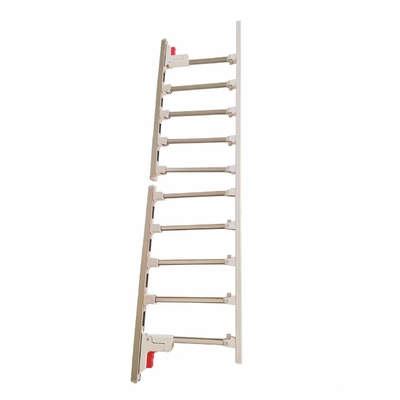 Tùy chỉnh bệnh viện giường Guardrail 10 Gear Double Switch nhôm hợp kim