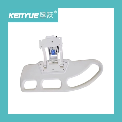 PP vật liệu bệnh viện bảo vệ đường ray màu nâu với góc hiển thị