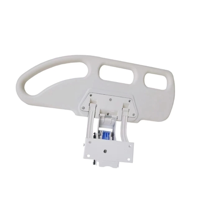 PP vật liệu bệnh viện bảo vệ đường ray màu nâu với góc hiển thị