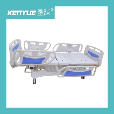 Chế độ điều chỉnh Blue Electric bệnh viện giường điều dưỡng 770mm Năm chức năng với nắp