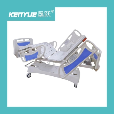 Chế độ điều chỉnh Blue Electric bệnh viện giường điều dưỡng 770mm Năm chức năng với nắp