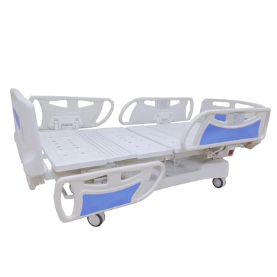 Chế độ điều chỉnh Blue Electric bệnh viện giường điều dưỡng 770mm Năm chức năng với nắp