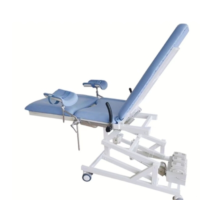 Bule Color Electric 3 Fcuntion Delivery Bed 90cm Kim loại đa chức năng Bàn phụ khoa