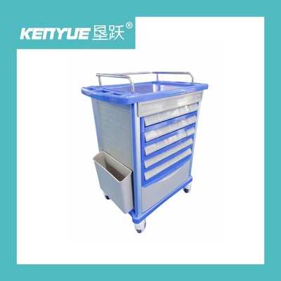 Xe giao thuốc bệnh viện với bánh xe màu xanh Xe giao thuốc