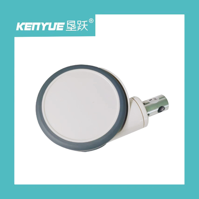6 inch Central Control Wheel TPR + PP 32 * 50mm Với phụ kiện y tế bánh xe màu trắng