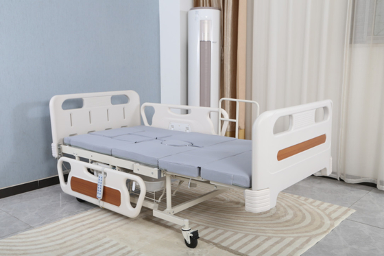 Chế độ điều chỉnh màu trắng giường điều dưỡng đa chức năng điện cho bệnh viện 2090 * 1020mm