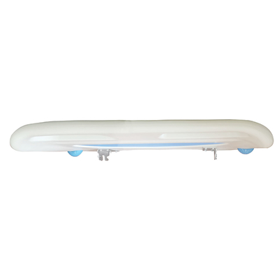 Đầu giường bệnh viện chất liệu PP xanh xanh và bảng đuôi giường