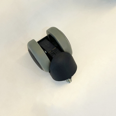 2 Inch bệnh viện Casters Đen phụ kiện đặc biệt vật liệu PU