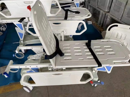 Hành động vận chuyển khẩn cấp tay xe đẩy bệnh viện chuyển bệnh nhân phanh trung tâm