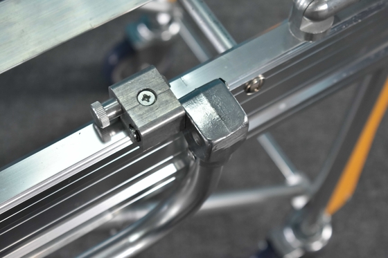 Chế độ phục hồi bệnh nhân chất lượng cao Trolley vật liệu hợp kim nhôm sản phẩm y tế gấp xe cứu thương