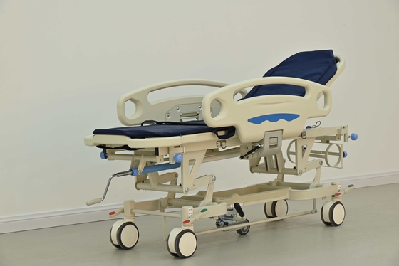 Bệnh nhân Di chuyển Stretcher Sản phẩm y tế bánh xe trung tâm chức năng sản phẩm ghế xe lăn giường di chuyển