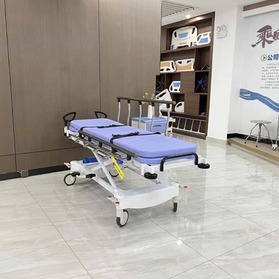 Xe kéo khẩn cấp Xe đẩy khẩn cấp thủy lực Sản phẩm y tế Ghế xe lăn giường chuyển