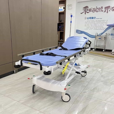 Xe kéo khẩn cấp Xe đẩy khẩn cấp thủy lực Sản phẩm y tế Ghế xe lăn giường chuyển