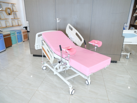 Bàn khám phụ khoa thủ công với tấm lưng điều chỉnh tùy chỉnh điều chỉnh