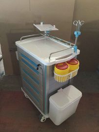 Xe đẩy y tế bằng thép không gỉ, Bệnh viện Icu Xe đẩy khẩn cấp Giao thuốc