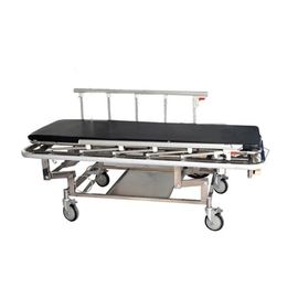 Bệnh viện cấp cứu y tế xe đẩy xe đẩy thép không gỉ Độ cao điều chỉnh