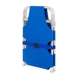 Hợp kim nhôm Xe cứu thương bệnh nhân khẩn cấp Gấp màu xanh lam