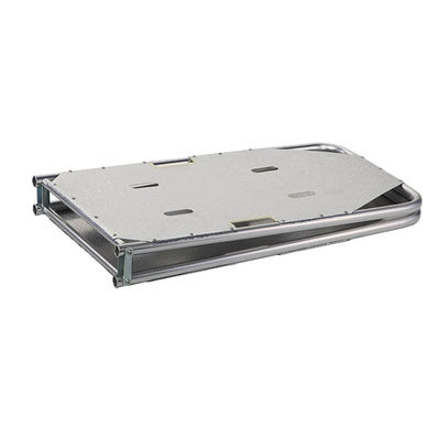 Sơ cứu hợp kim nhôm 160kg Xe cứu thương gấp đôi Căng gấp