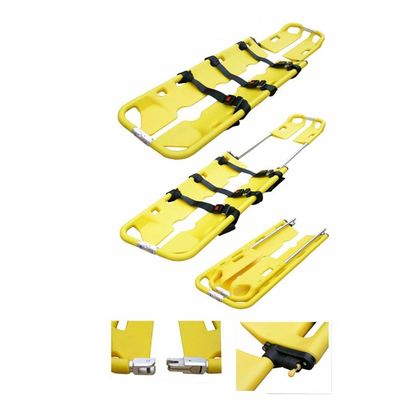 Vận chuyển sơ cứu Tách biệt 2 Xe cứu thương gấp Máy cáng