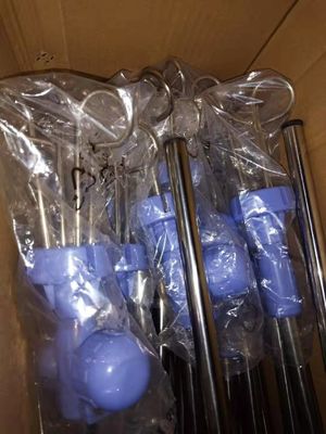 Thiết kế tùy chỉnh Thường trực Infusion Đứng Iv Cực Phụ kiện bằng thép không gỉ