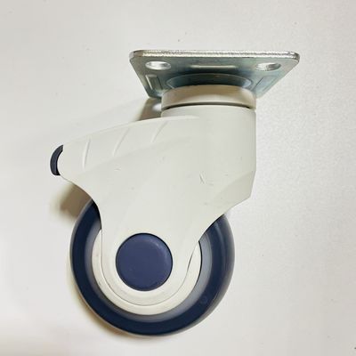 Phụ kiện giường bệnh viện Bánh xe quay y tế PP TPR im lặng