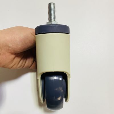 Bánh xe nội thất 3 inch Bánh xe y tế có ren tấm Bánh xe y tế