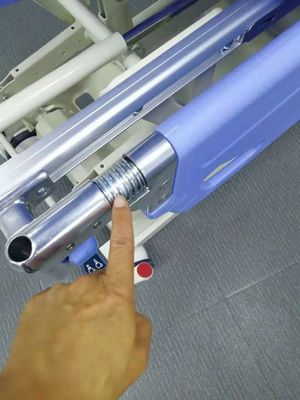 Chuyển bệnh nhân khẩn cấp Xe chuyển hàngR quay bên ray Bánh xe trung tâm 150mm Băng chuyển bệnh nhân