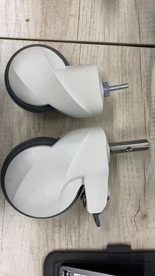 Giường y tế 5 inch mới Bánh xe điều khiển trung tâm Đường kính bánh xe 28 Bánh xe có phanh