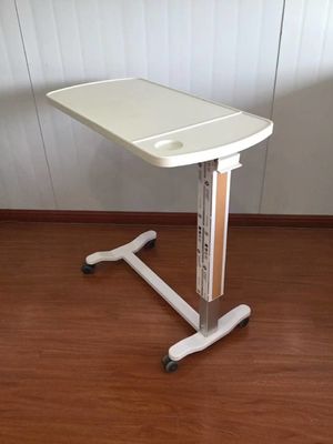 Nội thất bệnh viện Bàn đầu giường Tấm nhựa Lò xo có thể điều chỉnh
