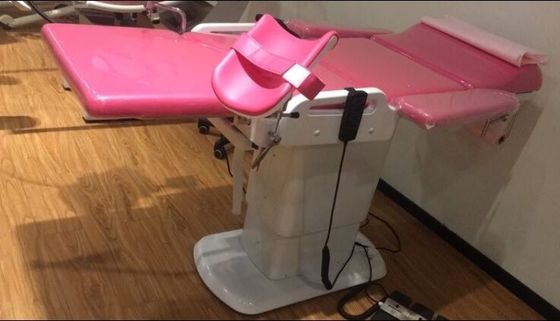 Bệnh viện Hồng điện Bàn khám Gynaec Bàn sản khoa Giường giao hàng có đèn