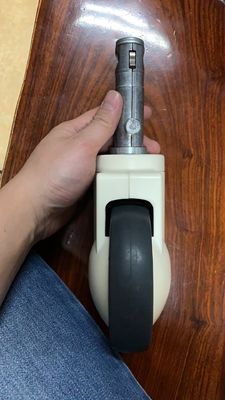 Bánh xe y tế Điều khiển trung tâm Bánh xe TPR 5 inch Bánh xe cho giường y tế