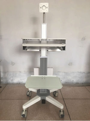 Xe đẩy máy tính tất cả trong một Xe đẩy máy trạm Tích hợp Độ bền cao